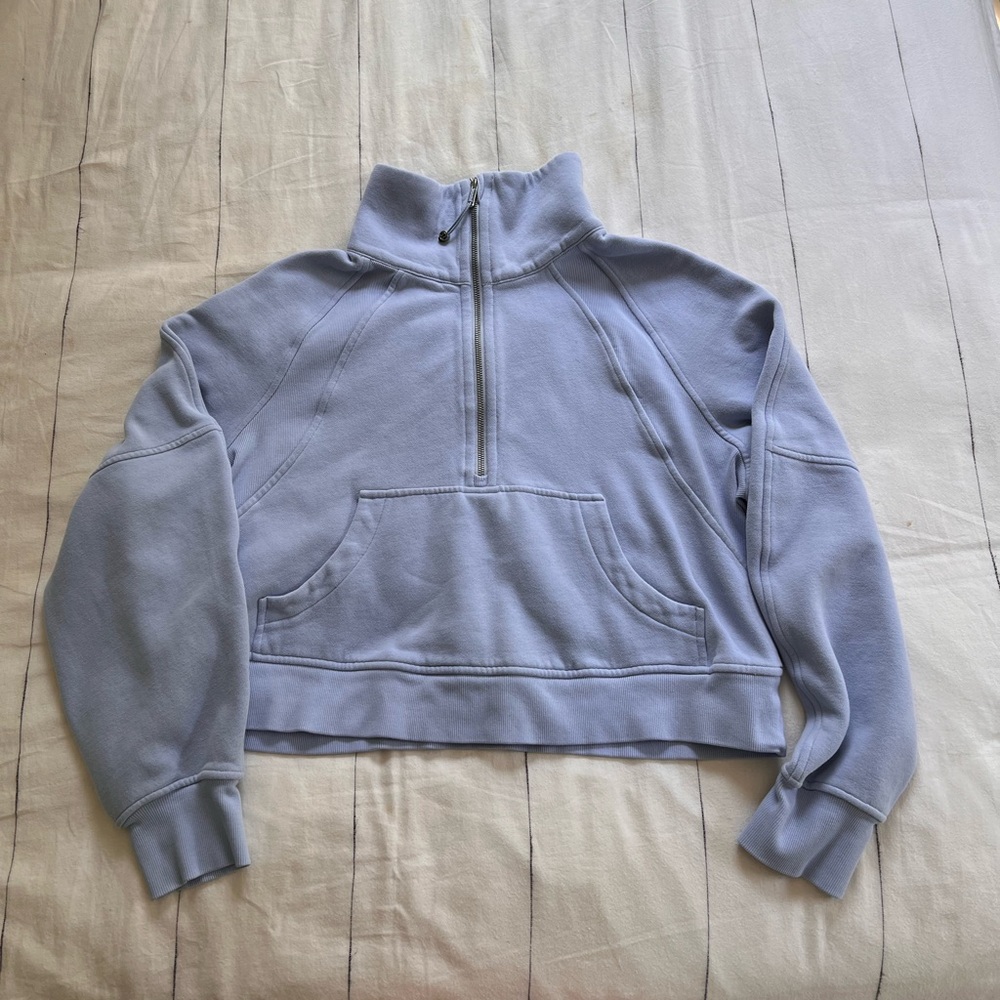 Lululemon funnel neck quarter zip scuba